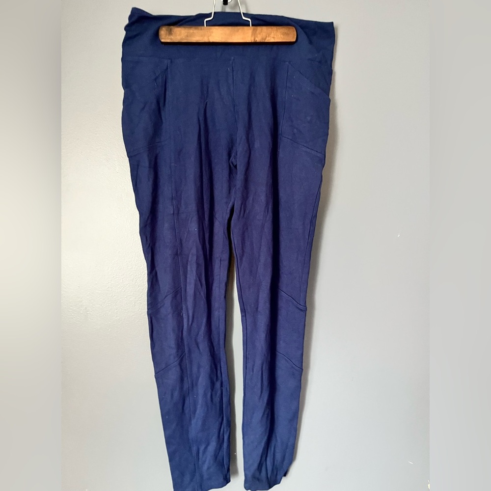 Marika Navy Blue Women's Leggings